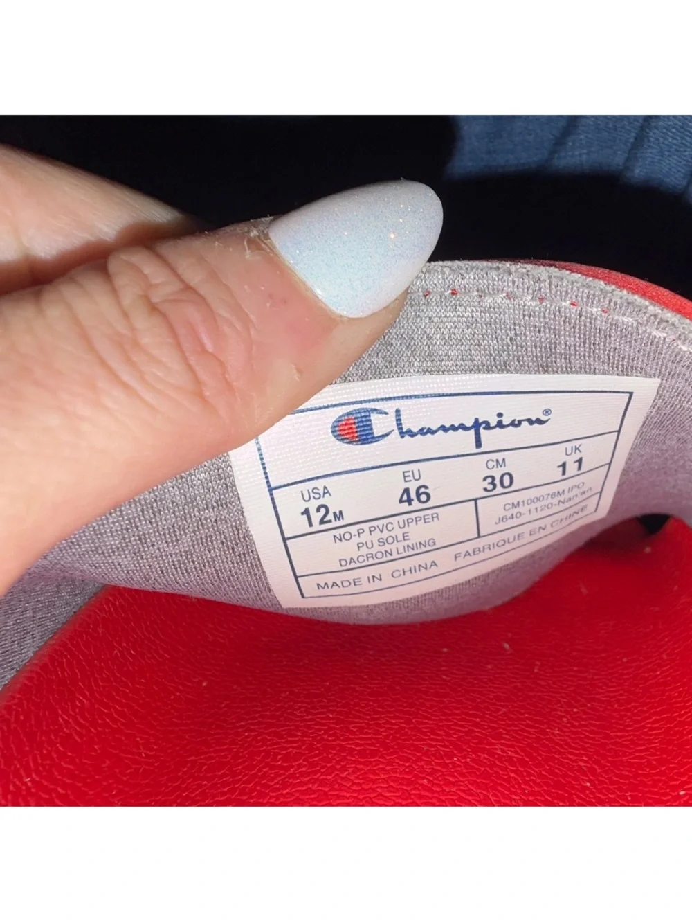 Champion bright red